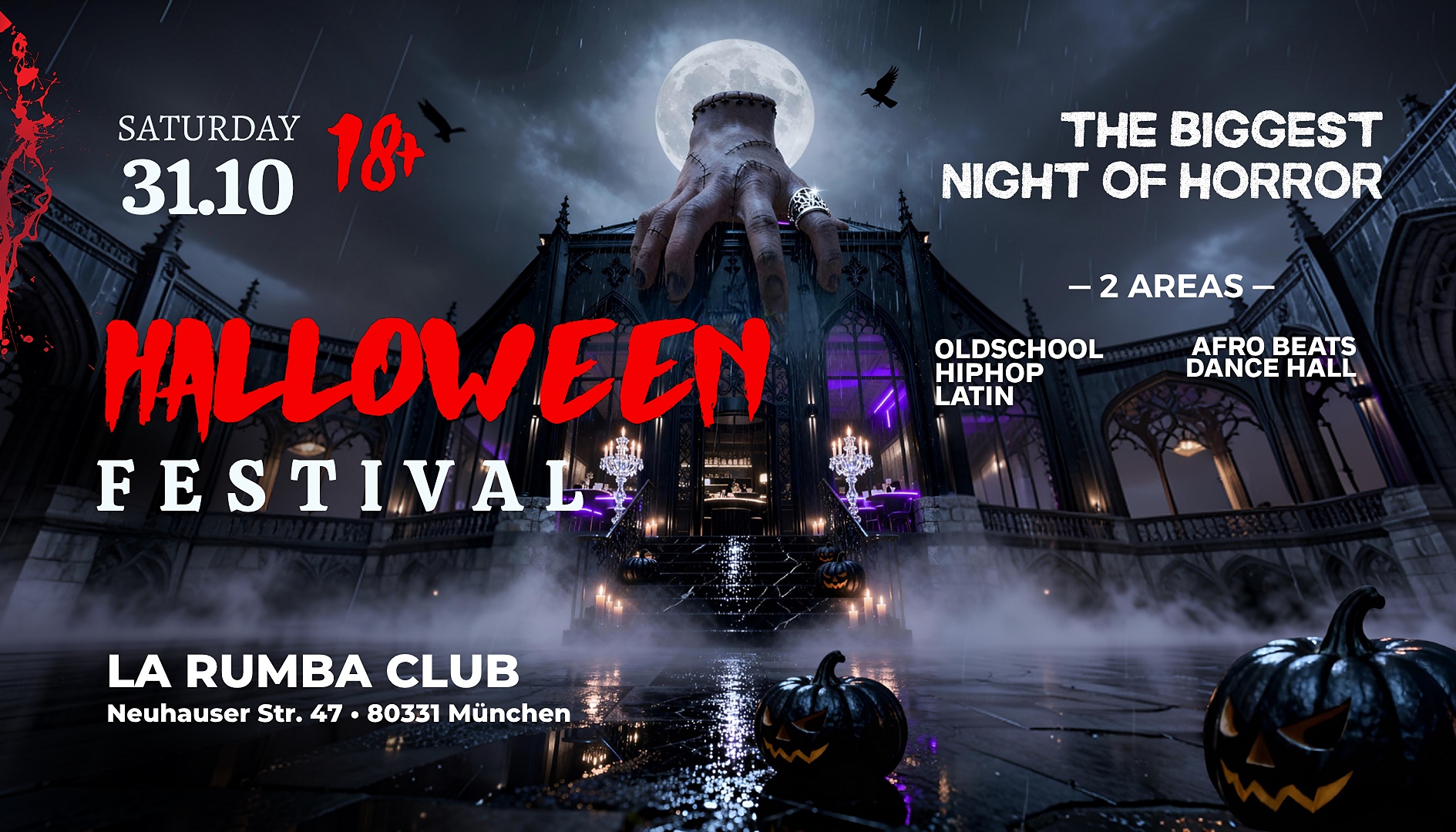 Halloween Festival 2026 offizieller Flyer